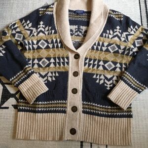 Pendleton wool cardigan medium